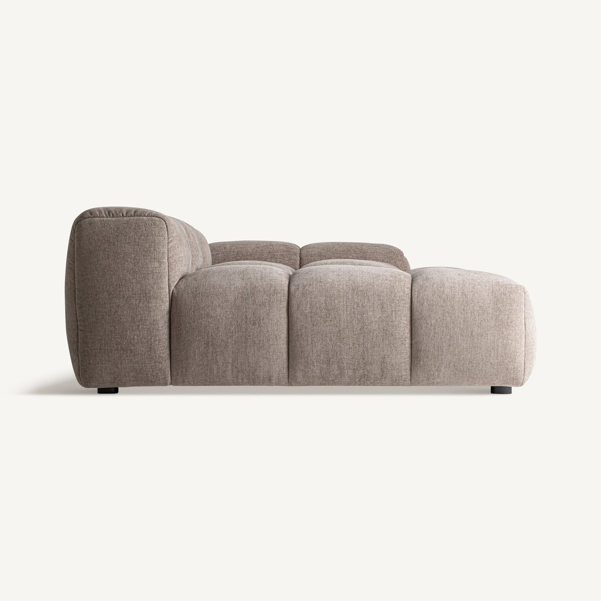 Módulo de sofá esquinero tapizado beige Korčula 155 cm