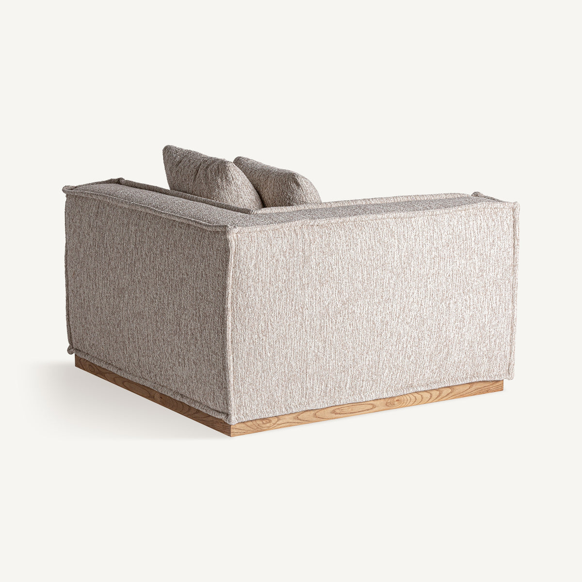 Módulo esquinero de sofá tapizado Ferragudo beige