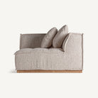 Módulo esquinero de sofá tapizado Ferragudo beige