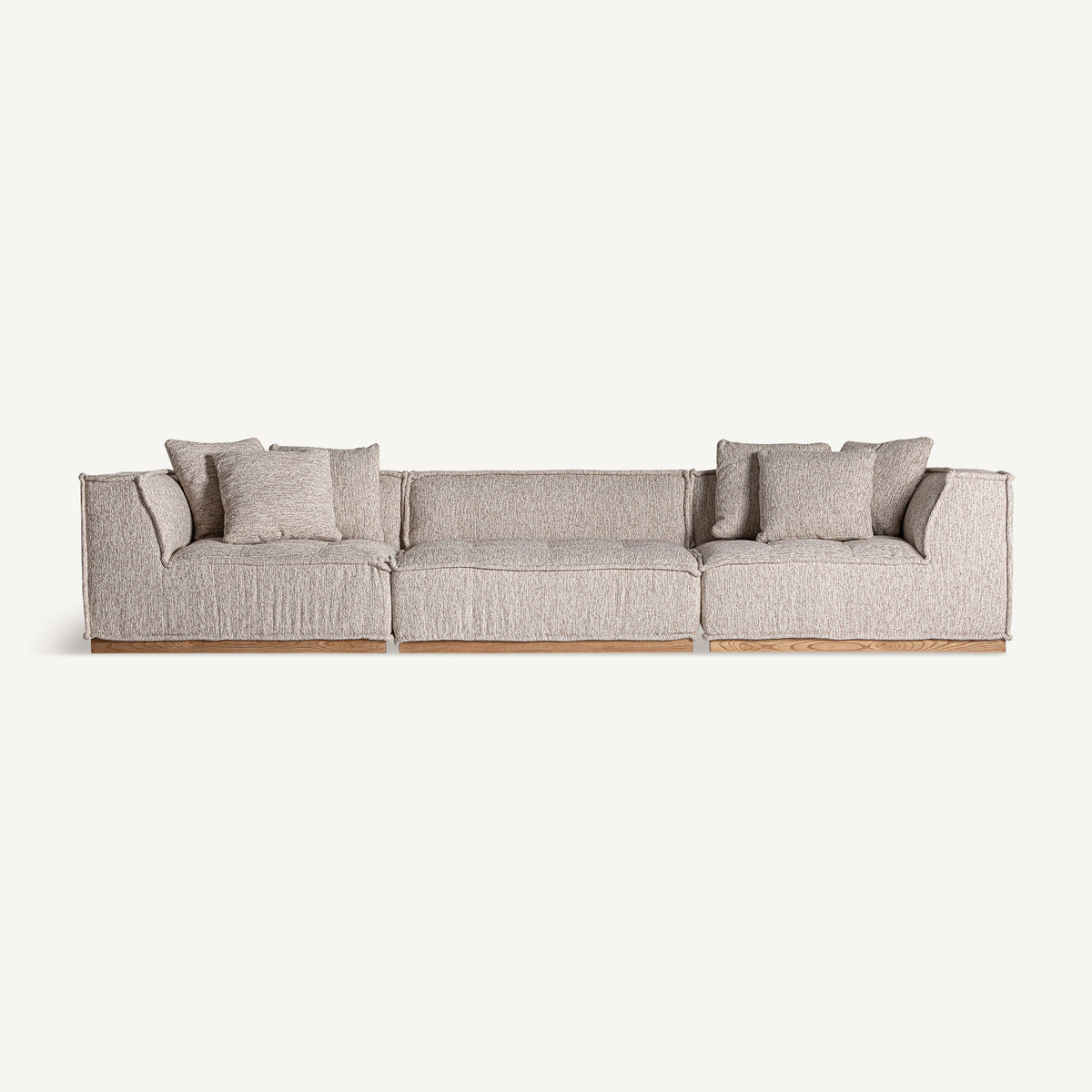 Módulo esquinero de sofá tapizado Ferragudo beige