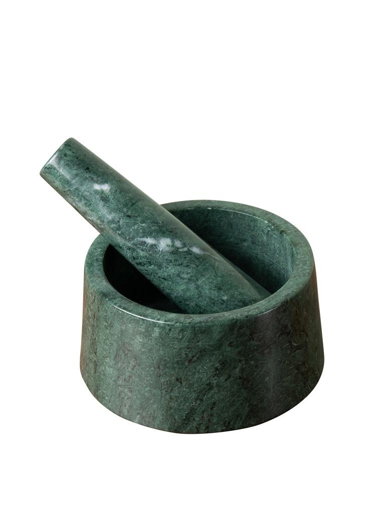 Mortero Mármol Verde - #pino_y_jacaranda#