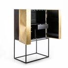 Mueble bar de madera y metal Ciutadella
