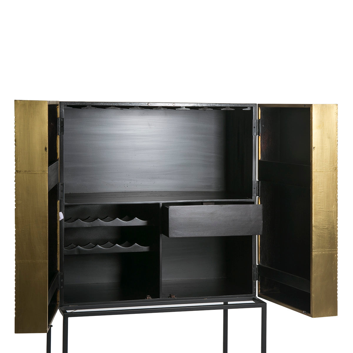 Mueble bar de madera y metal Ciutadella