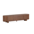 Mueble de TV de chapa de roble Perama