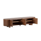 Mueble de TV de chapa de roble Perama