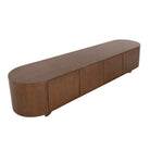 Mueble de TV de chapa de roble Perama