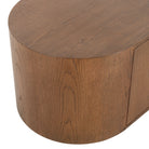 Mueble de TV de chapa de roble Perama