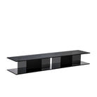 Mueble de TV de cristal templado Pradolongo