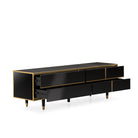 Mueble de TV de DM y espejo Eppan