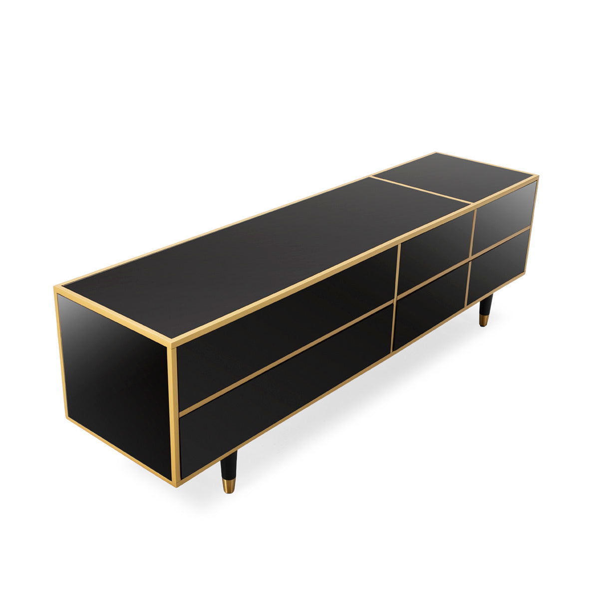 Mueble de TV de DM y espejo Eppan