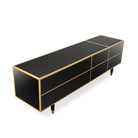Mueble de TV de DM y espejo Eppan