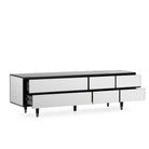 Mueble de TV de DM y espejo Eppan