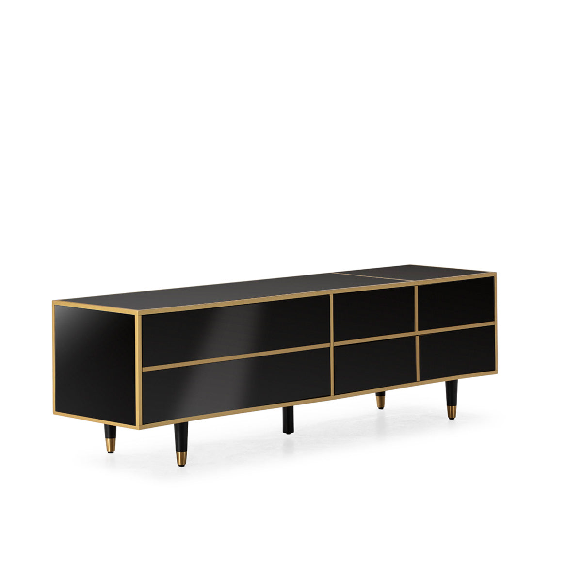 Mueble de TV de DM y espejo Eppan
