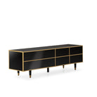 Mueble de TV de DM y espejo Eppan