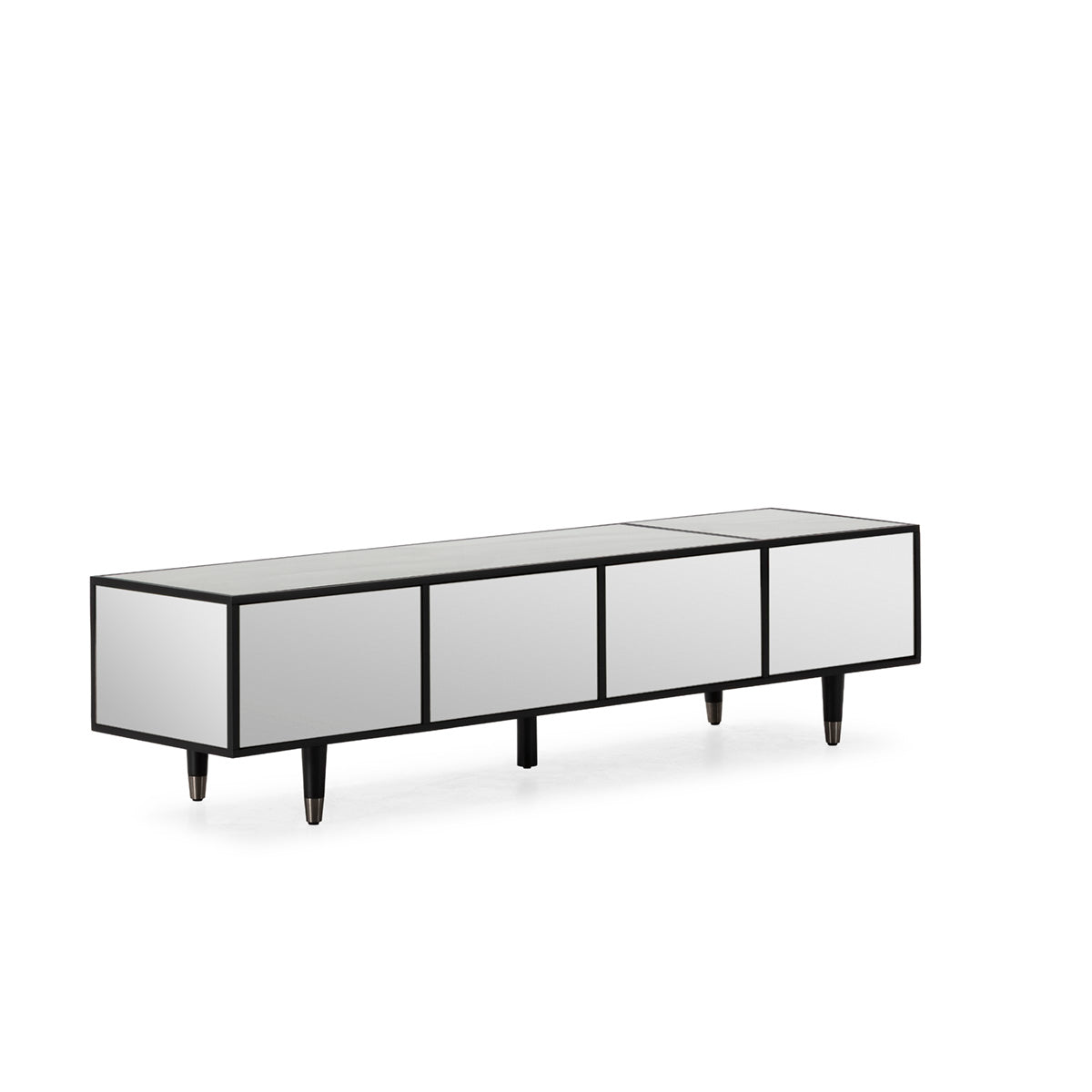 Mueble de TV de DM y espejo Miramas