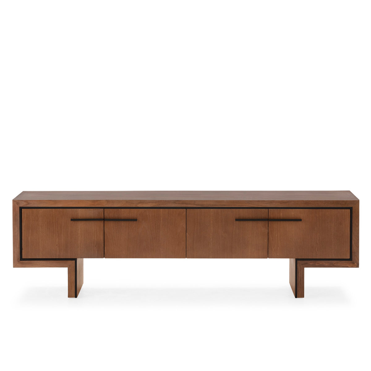 Mueble de TV de madera de olmo Gerakas