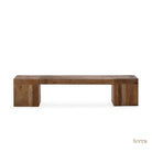 Mueble de TV de madera de olmo recuperado Benicàssim