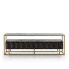 Mueble de TV de madera y metal Ponza