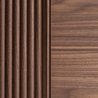 Mueble TV de fresno y cristal Albufeira