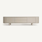 Mueble TV de madera crema Lagoa