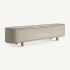 Mueble TV de madera crema Lagoa