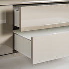 Mueble TV de madera crema Lagoa