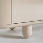 Mueble TV de madera crema Lagoa