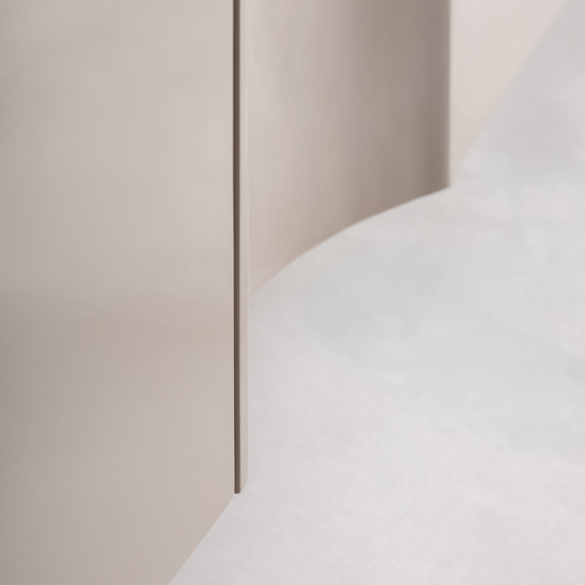 Mueble TV de madera crema y hierro Caparica