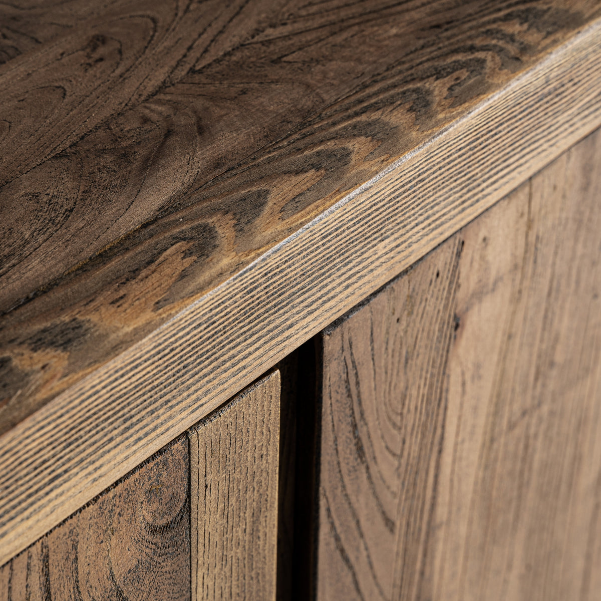 Mueble TV de madera de olmo Aljezur
