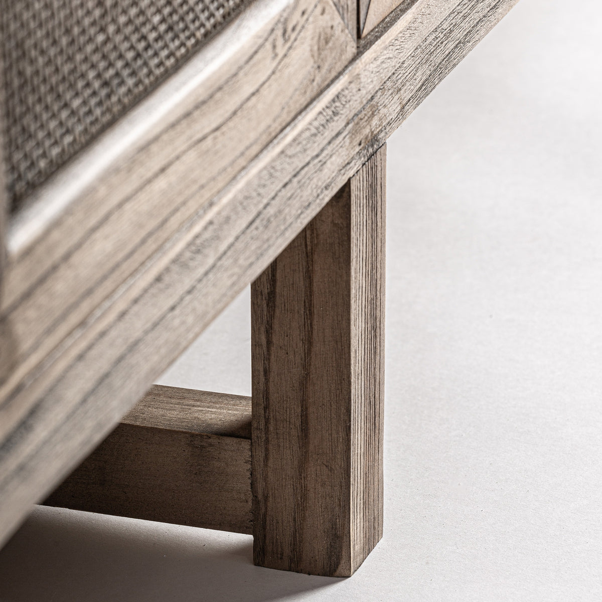 Mueble TV de madera de olmo Loulé
