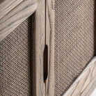 Mueble TV de madera de olmo Loulé