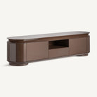 Mueble TV de madera marrón brillo Baleal