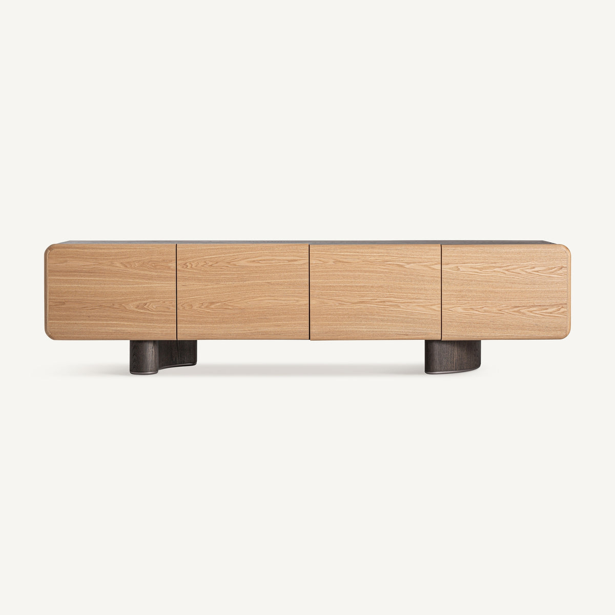 Mueble TV de madera marrón claro Garrão