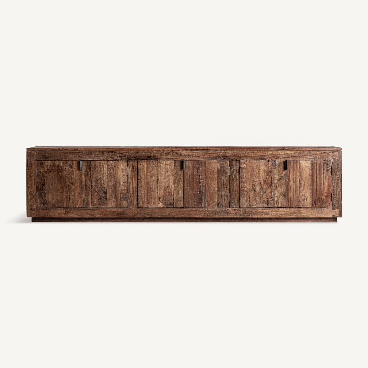 Mueble TV de madera recuperada y hierro Azenhas