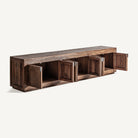 Mueble TV de madera recuperada y hierro Azenhas