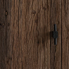 Mueble TV de madera recuperada y hierro Bordeira
