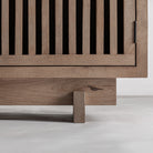 Mueble TV de mango arenado Barril