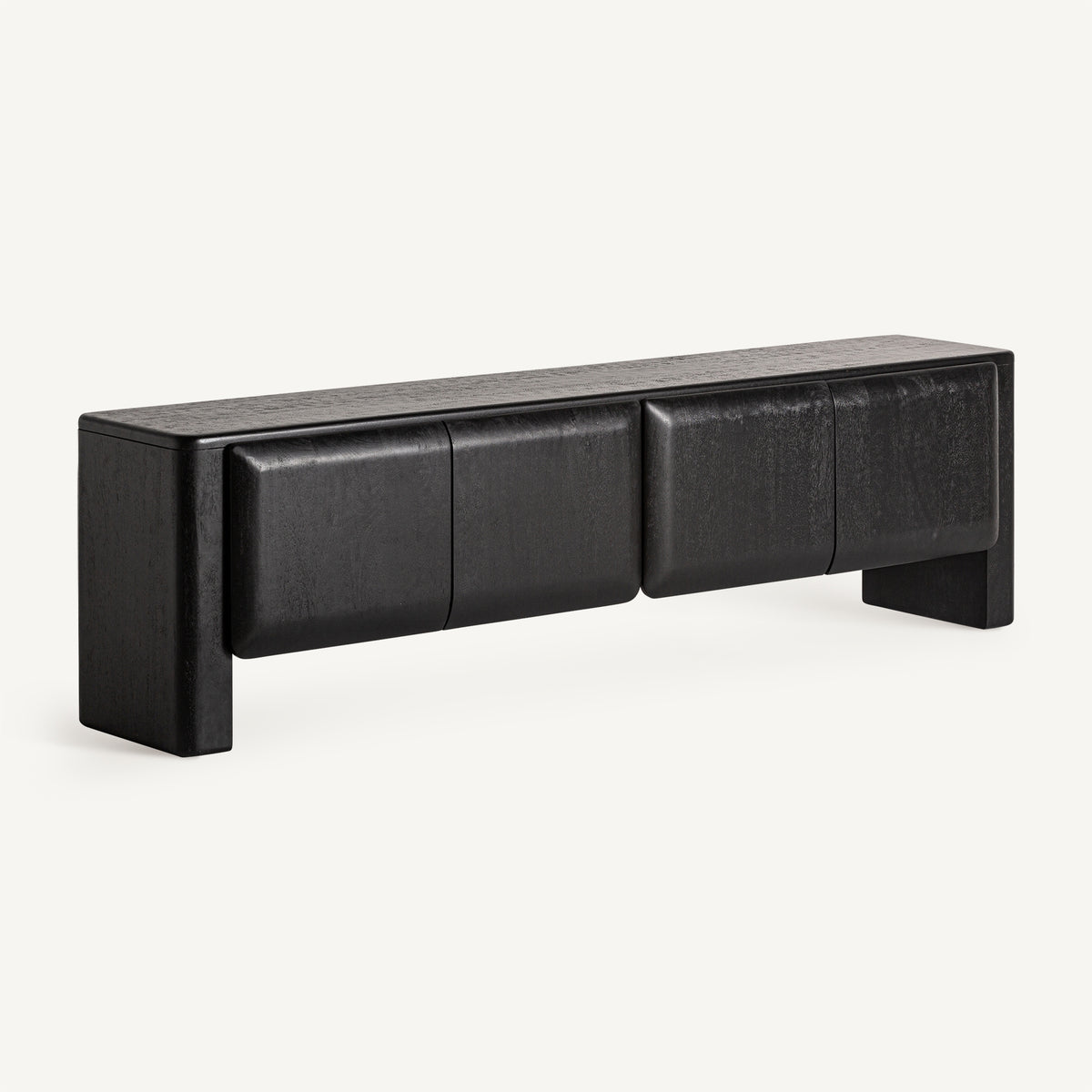 Mueble TV de mango negro Malhão