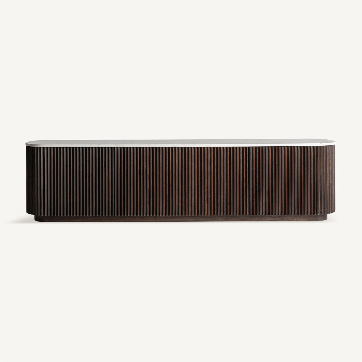 Mueble TV de mango y mármol Altura