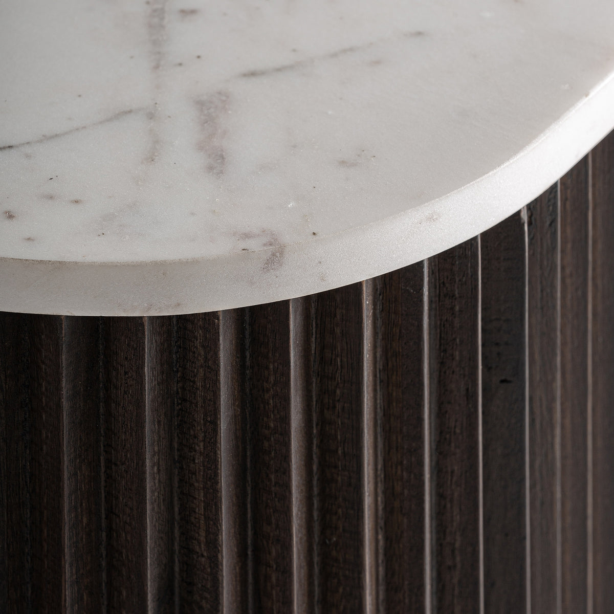 Mueble TV de mango y mármol Altura