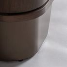Mueble TV de olmo y acero bronce Opatija