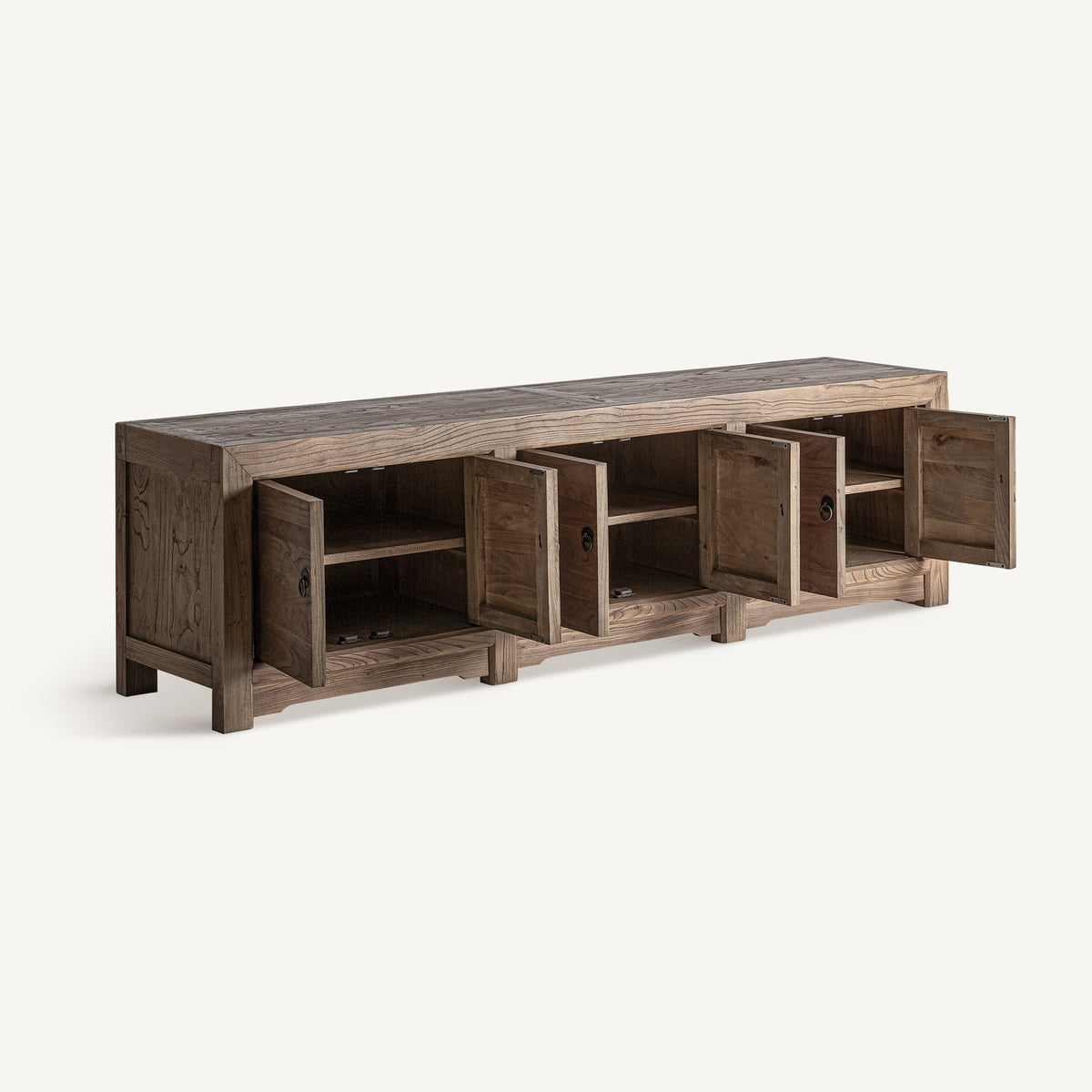 Mueble TV de pino reciclado Berlenga