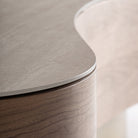 Mueble TV de porcelánico y hierro dorado Paphos