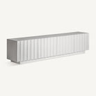 Mueble TV de resina blanca Ericeira