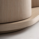Mueble TV de roble beige Ancão