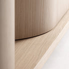 Mueble TV de roble beige Ancão