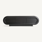Mueble TV de roble negro Ingrina 200 cm