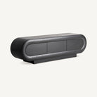 Mueble TV de roble negro Ingrina 200 cm