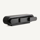 Mueble TV de roble negro Ingrina 220 cm