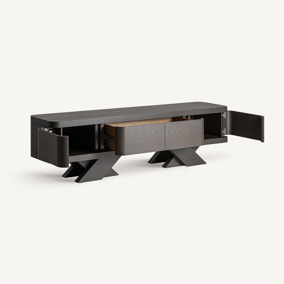 Mueble TV de roble negro Magoito
